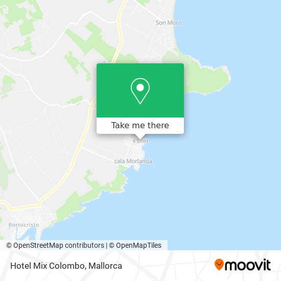 mapa Hotel Mix Colombo