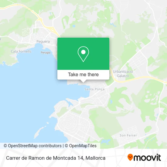 Carrer de Ramon de Montcada 14 map