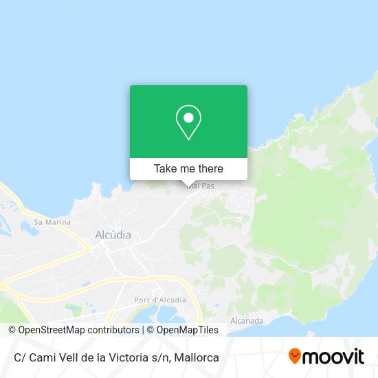 C/ Cami Vell de la Victoria s / n map