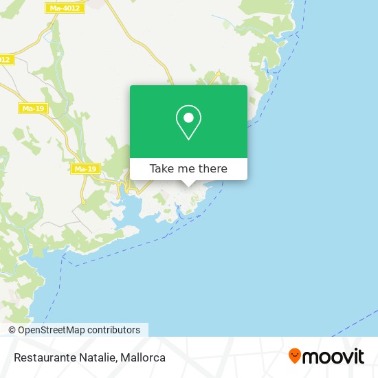 mapa Restaurante Natalie
