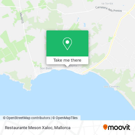 Restaurante Meson Xaloc map