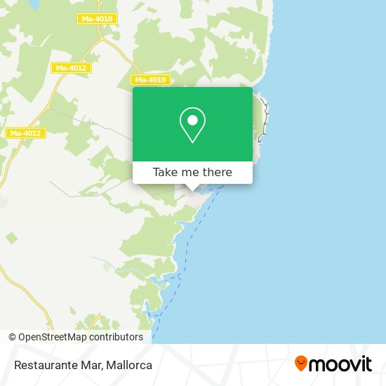 Restaurante Mar map