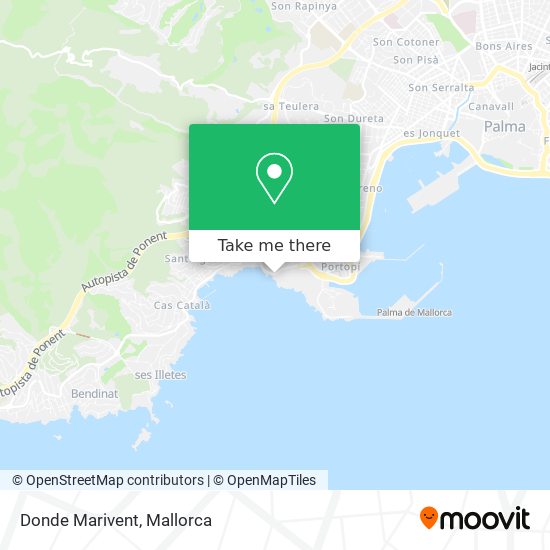 Donde Marivent map