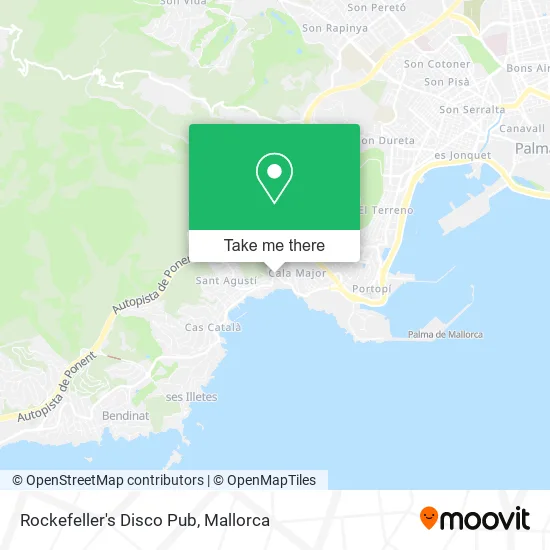 Rockefeller's Disco Pub map