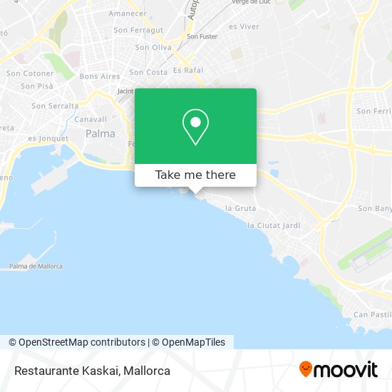 mapa Restaurante Kaskai