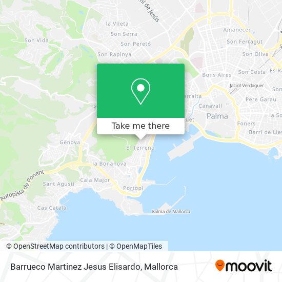 Barrueco Martinez Jesus Elisardo map