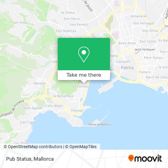 mapa Pub Status