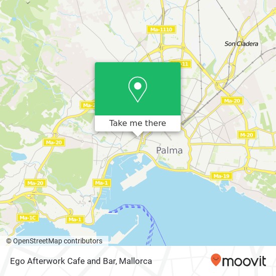 Ego Afterwork Cafe and Bar map