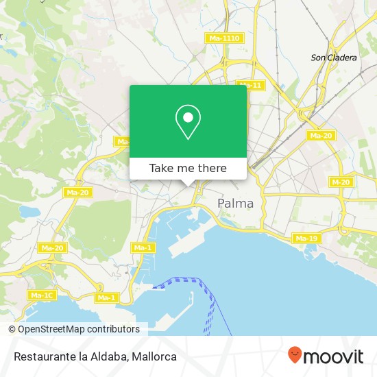 Restaurante la Aldaba, Carrer Fàbrica, 18 07013 Santa Catalina Palma de Mallorca map