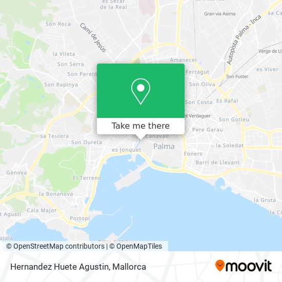 Hernandez Huete Agustin map