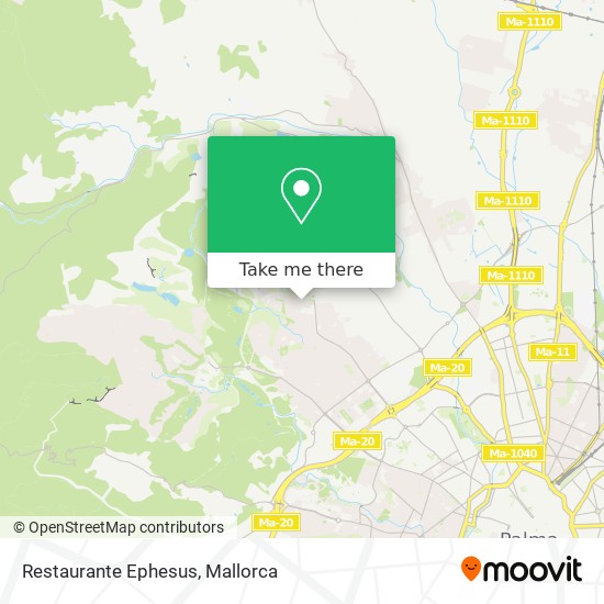 mapa Restaurante Ephesus