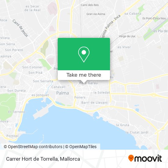 mapa Carrer Hort de Torrella