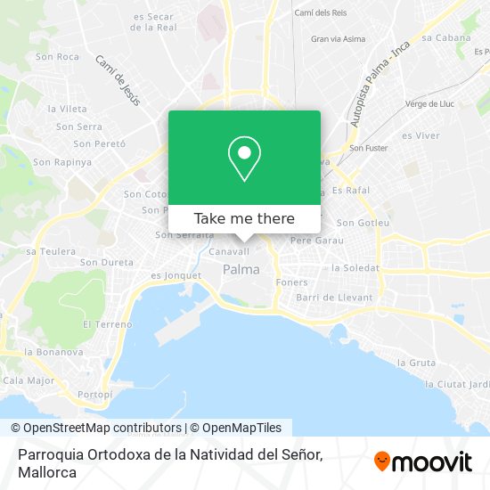 Parroquia Ortodoxa de la Natividad del Señor map