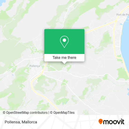 Pollensa map
