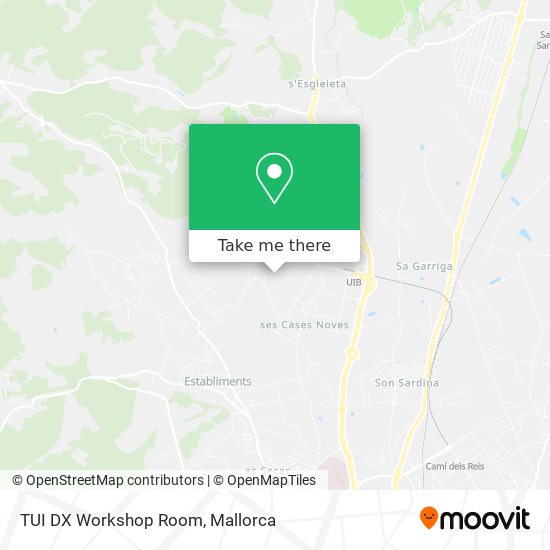 TUI DX Workshop Room map