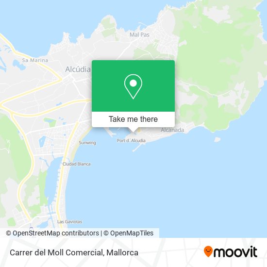 Carrer del Moll Comercial map