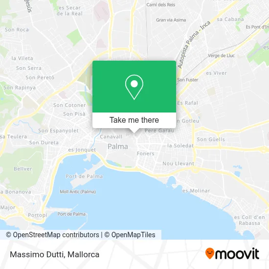 Massimo Dutti map