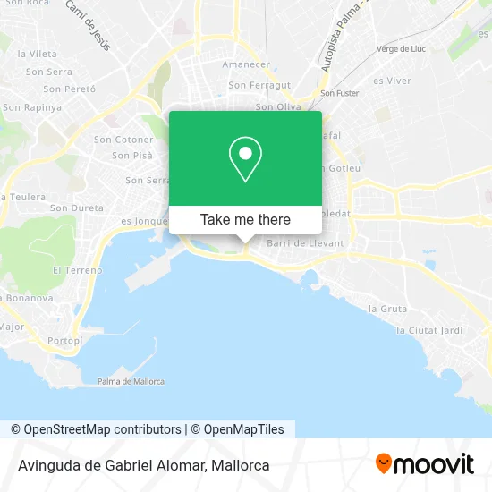 Avinguda de Gabriel Alomar map