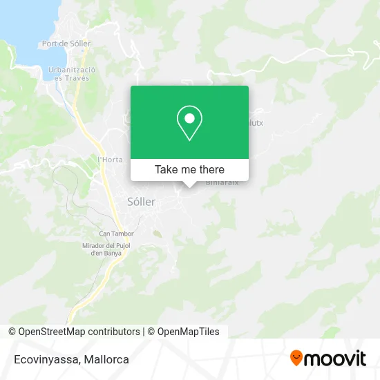 Ecovinyassa map