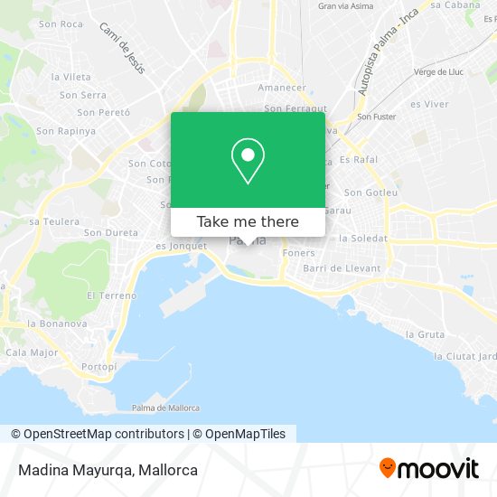 Madina Mayurqa map