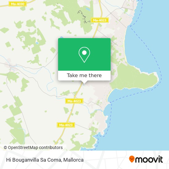mapa Hi Bouganvilla Sa Coma