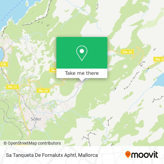 mapa Sa Tanqueta De Fornalutx Aphtl