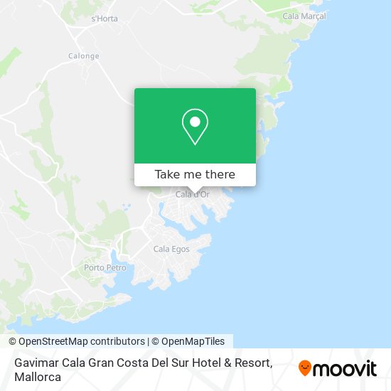 mapa Gavimar Cala Gran Costa Del Sur Hotel & Resort