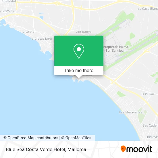 Blue Sea Costa Verde Hotel map