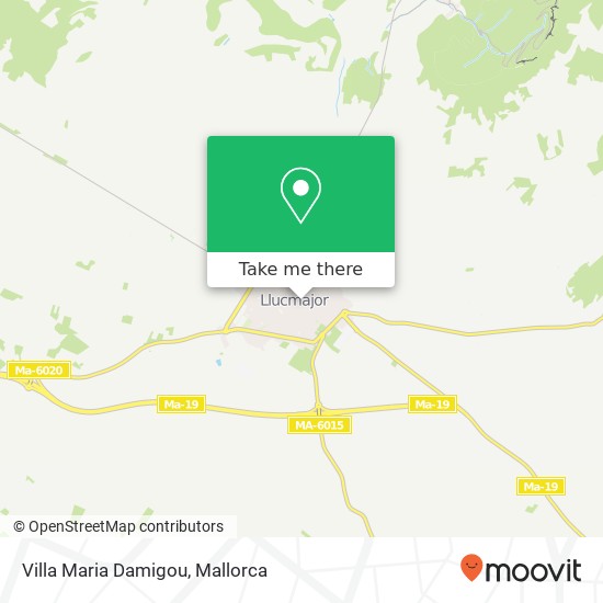 Villa Maria Damigou map