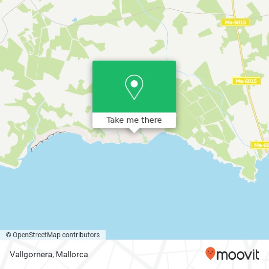 Vallgornera map