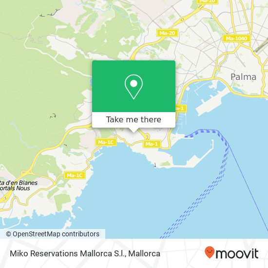 Miko Reservations Mallorca S.l. map