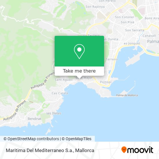 Maritima Del Mediterraneo S.a. map