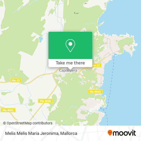 Melis Melis Maria Jeronima map