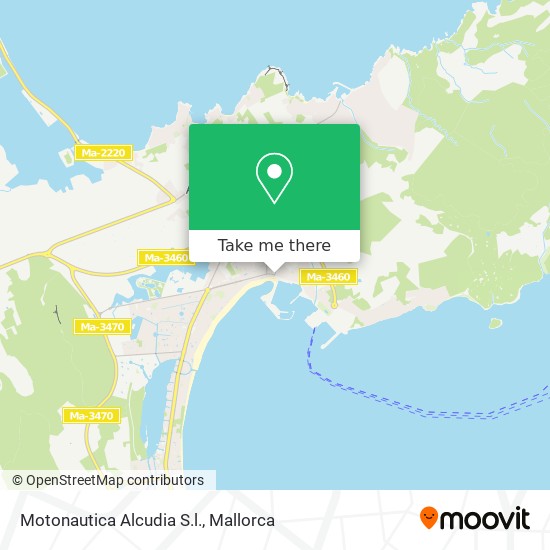 Motonautica Alcudia S.l. map