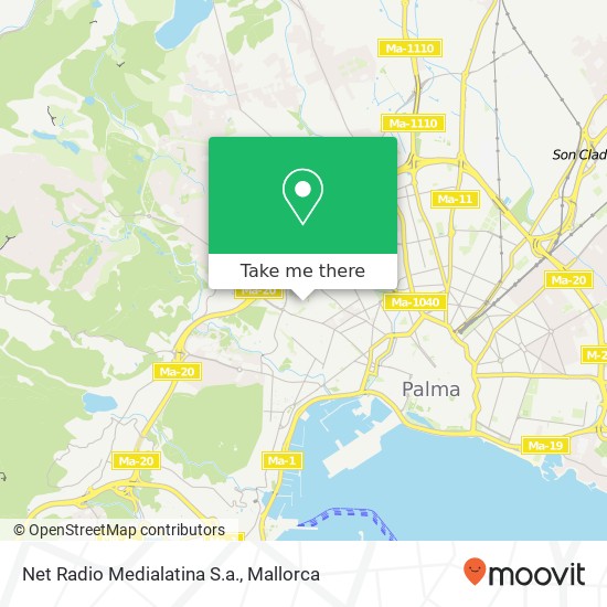 Net Radio Medialatina S.a. map