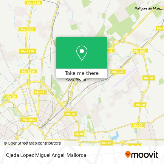 Ojeda Lopez Miguel Angel map