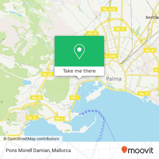 Pons Morell Damian map