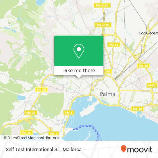 mapa Self Test International S.l.