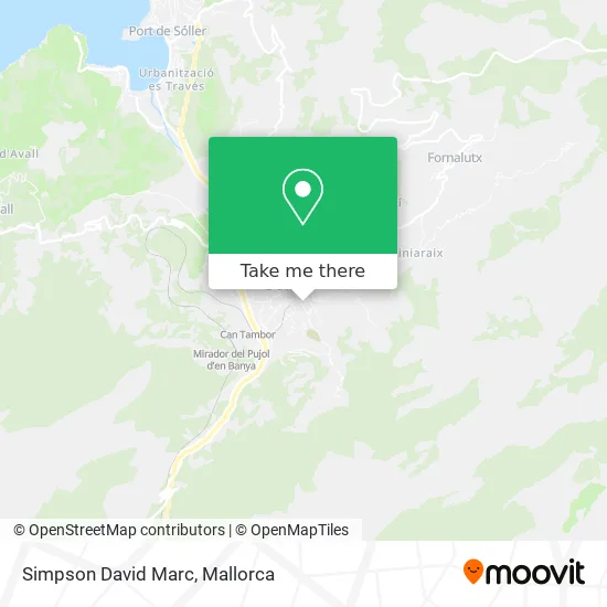 Simpson  David Marc map