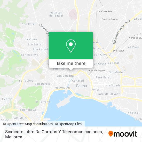 mapa Sindicato Libre De Correos Y Telecomunicaciones