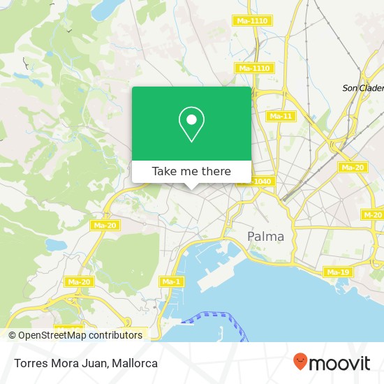 Torres Mora Juan map