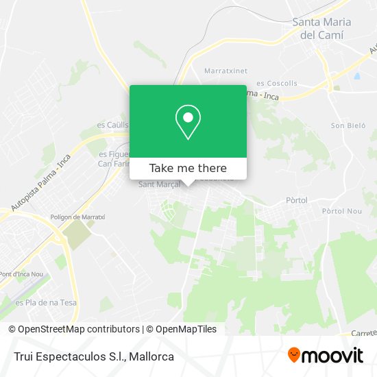 Trui Espectaculos S.l. map