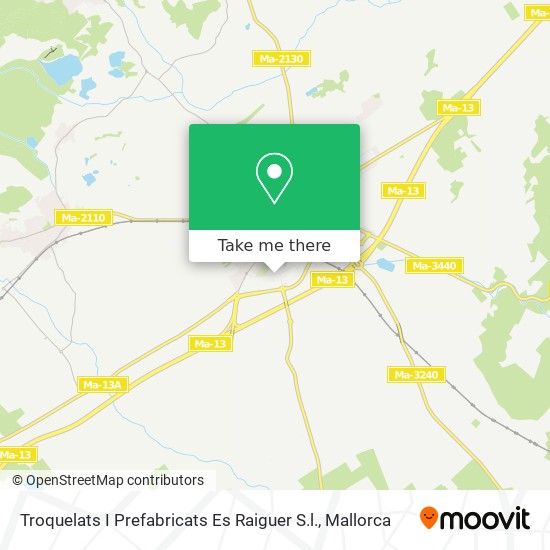 Troquelats I Prefabricats Es Raiguer S.l. map