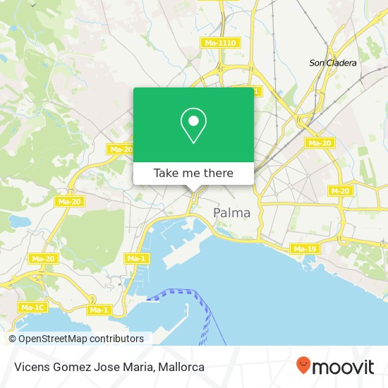 Vicens Gomez Jose Maria map