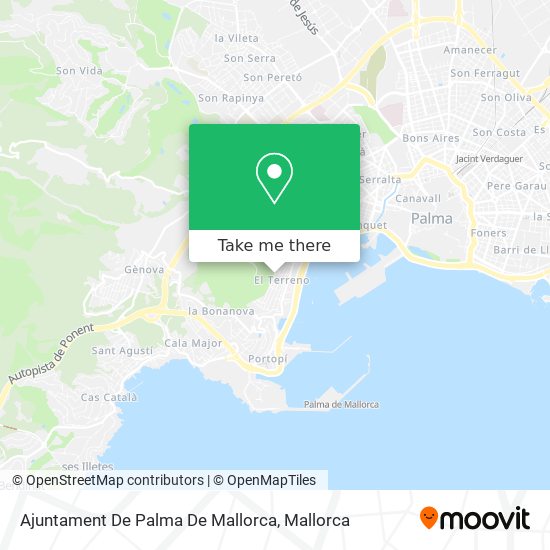 mapa Ajuntament De Palma De Mallorca