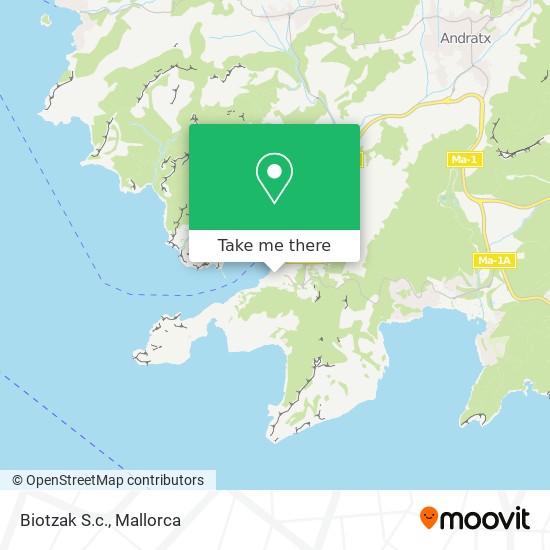 Biotzak S.c. map