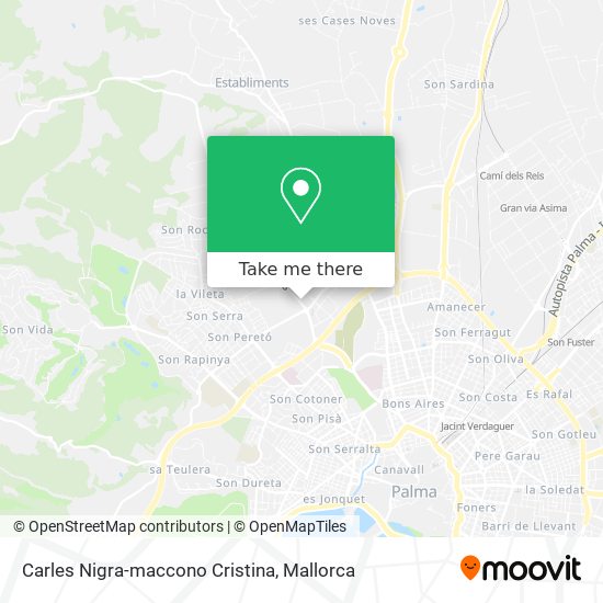 Carles Nigra-maccono Cristina map