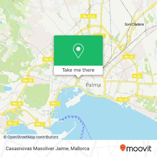 Casasnovas Masoliver Jaime map