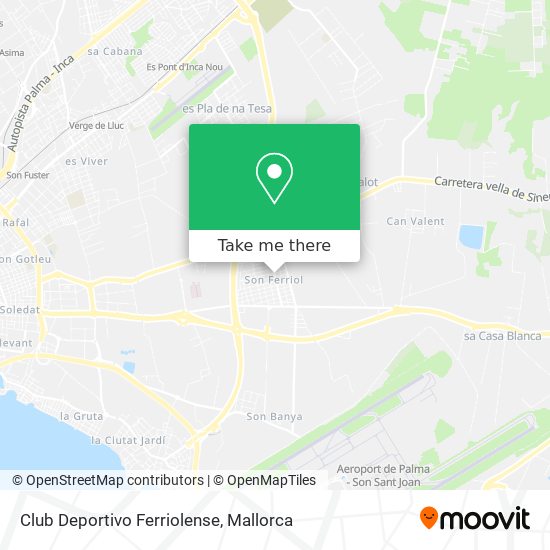 mapa Club Deportivo Ferriolense