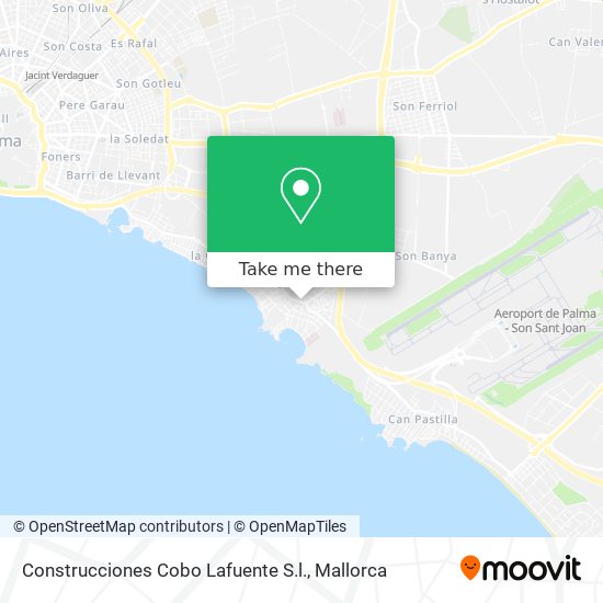 mapa Construcciones Cobo Lafuente S.l.